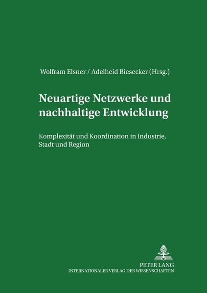 Produktbild: Neuartige Netzwerke und nachhaltige Entwicklung