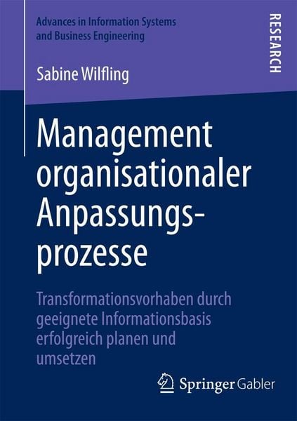 Produktbild: Management organisationaler Anpassungsprozesse