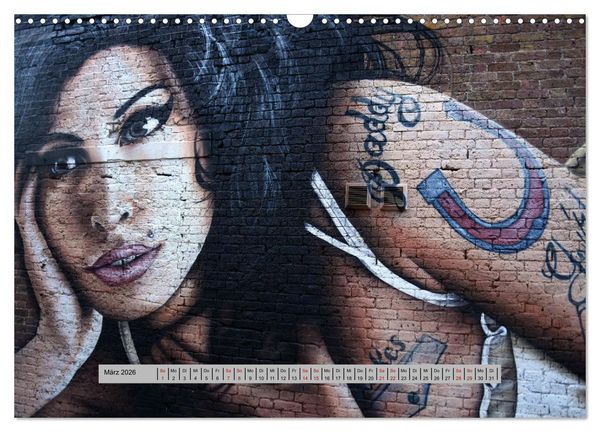 Produktbild: Street Art in London - cool, stylisch und hochprofessionell (Wandkalender 2026 DIN A3 quer), CALVENDO Monatskalender