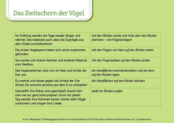Produktbild: 30 Massagegeschichten f&uuml;r Grundschulkinder