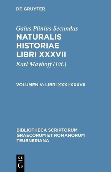 Produktbild: Naturalis historiae libri XXXVII. Volumen V