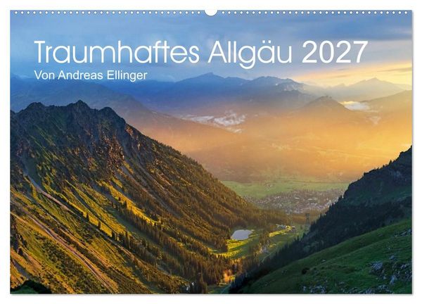 Produktbild: Traumhaftes Allg&auml;u (Wandkalender 2027 DIN A2 quer), CALVENDO Monatskalender