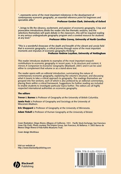 Produktbild: Reading Economic Geography