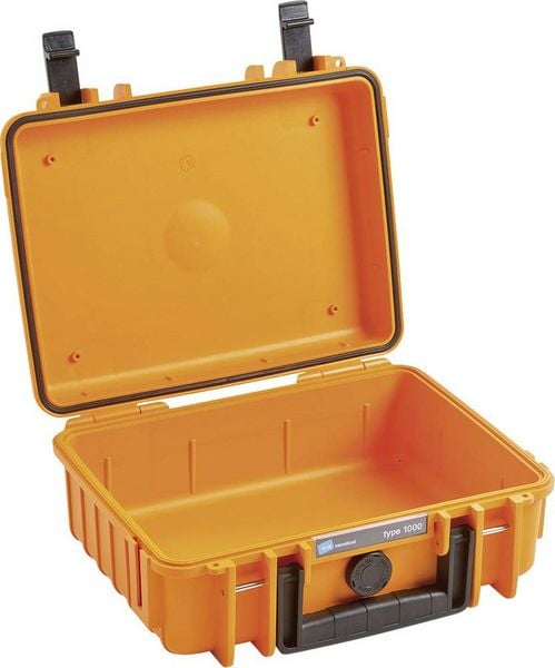 Produktbild: B & W International Outdoor Koffer outdoor.cases Typ 1000 4.1 l (B x H x T) 270 x 215 x 105 mm Orange 1000/O/SI