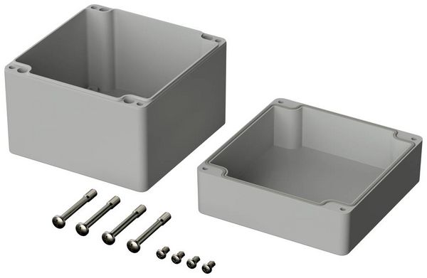 Produktbild: Bopla EUROMAS M 228 02228000 Industrie-Geh&auml;use 122 x 120 x 105 Polycarbonat Lichtgrau (RAL 7035) 1 St.