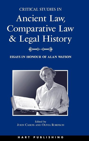 Produktbild: Critical Studies in Ancient Law, Comparative Law and Legal History