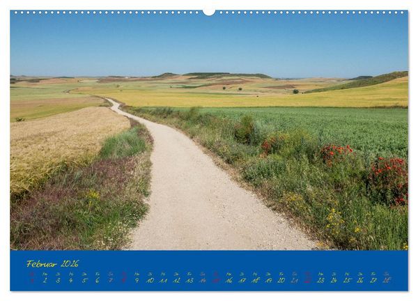 Produktbild: Camino 2026 (Wandkalender 2026 DIN A2 quer), CALVENDO Monatskalender
