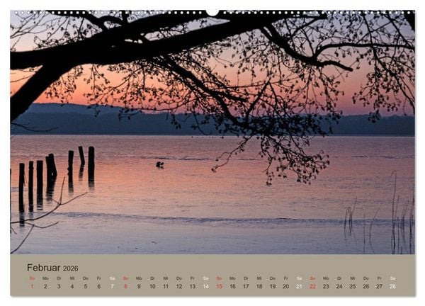 Produktbild: Lichtstimmungen im sch&ouml;nen Schleswig Holstein (hochwertiger Premium Wandkalender 2026 DIN A2 quer), Kunstdruck in Hochglanz