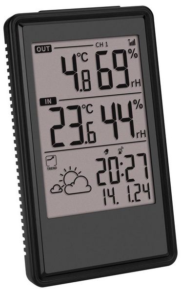 Produktbild: TFA Dostmann ETNA 35.1173.01 Funk-Wetterstation Vorhersage f&uuml;r 6 bis 12 Stunden Anzahl Sensoren max. 3