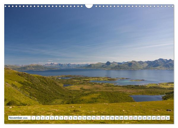 Produktbild: Lofoten Vester&aring;len (Wandkalender 2026 DIN A3 quer), CALVENDO Monatskalender