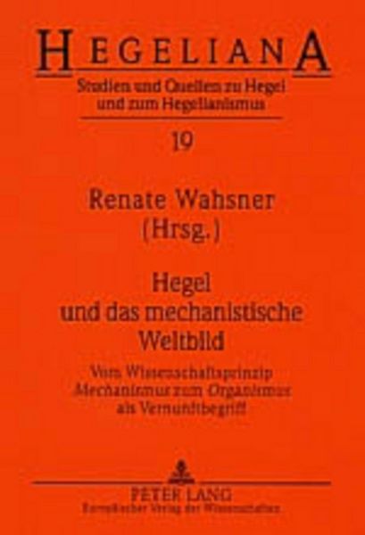 Produktbild: Hegel und das mechanistische Weltbild