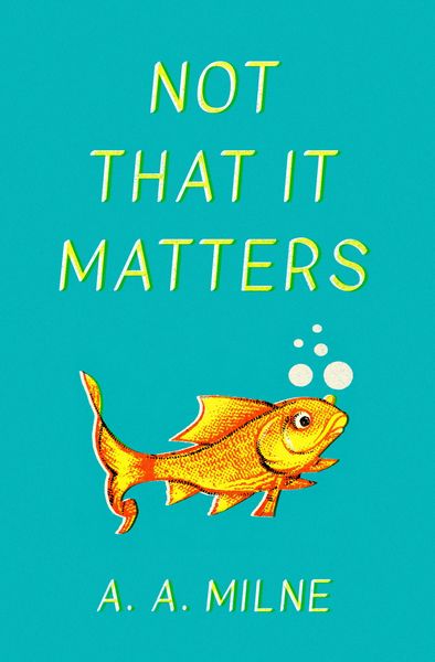 Produktbild: Not That It Matters