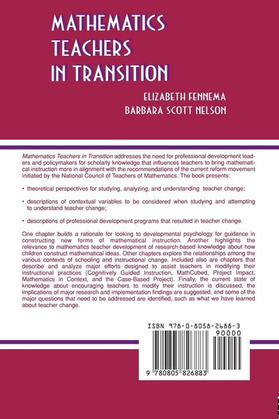 Produktbild: Mathematics Teachers in Transition