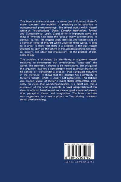 Produktbild: Husserl&rsquo;s &ldquo;Introductions to Phenomenology&rdquo;