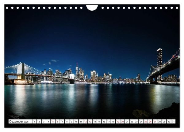 Produktbild: Wundervolles New York (Wandkalender 2026 DIN A4 quer), CALVENDO Monatskalender