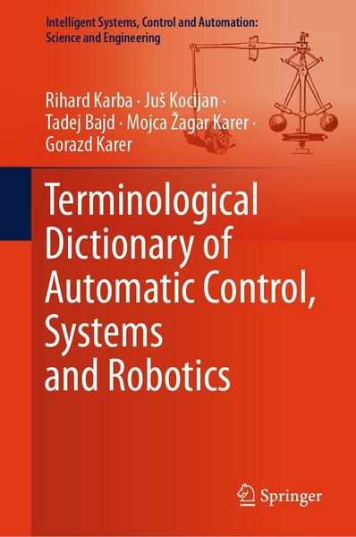 Produktbild: Terminological Dictionary of Automatic Control, Systems and Robotics