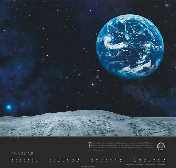 Produktbild: Stephen Hawking Kalender 2027 - Mein Universum