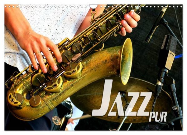 Produktbild: Jazz pur (Wandkalender 2026 DIN A3 quer), CALVENDO Monatskalender