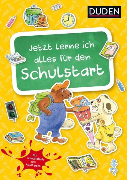 Produktbild: Duden: Jetzt lerne ich alles f&uuml;r den Schulstart (Heft)