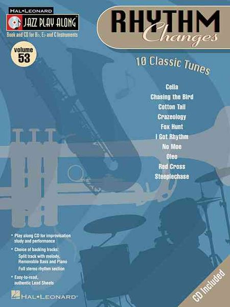 Produktbild: Rhythm Changes: Jazz Play-Along Volume 53
