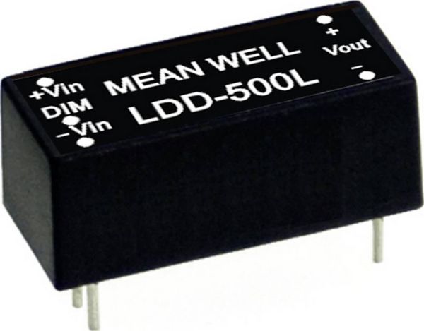 Produktbild: MEAN WELL LED-Treiber Konstantstrom 700mA 2 - 28 V/DC dimmbar 1St.