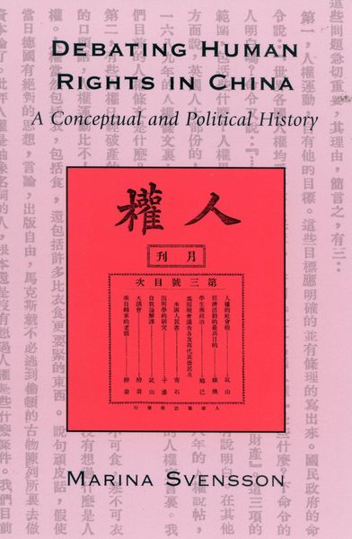 Produktbild: Debating Human Rights in China
