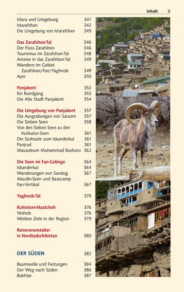 Produktbild: TRESCHER Reisef&uuml;hrer Tadschikistan
