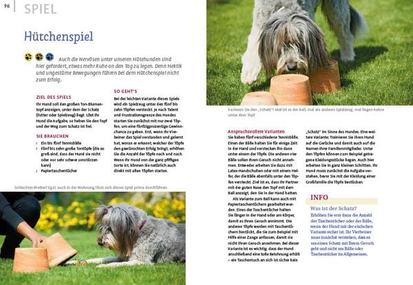 Produktbild: Spiele und Action f&uuml;r ausgeglichene H&uuml;tehunde