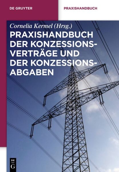 Produktbild: Praxishandbuch der Konzessionsvertr&auml;ge und der Konzessionsabgaben