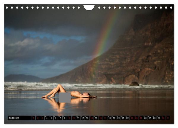 Produktbild: Lanzarote - Aktaufnahmen auf der Vulkaninsel (Wandkalender 2026 DIN A4 quer), CALVENDO Monatskalender