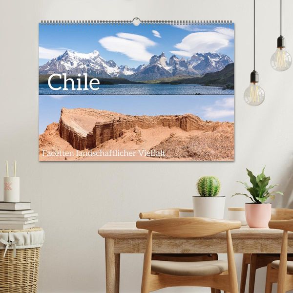 Produktbild: Chile - Facetten landschaftlicher Vielfalt (Wandkalender 2026 DIN A2 quer), CALVENDO Monatskalender