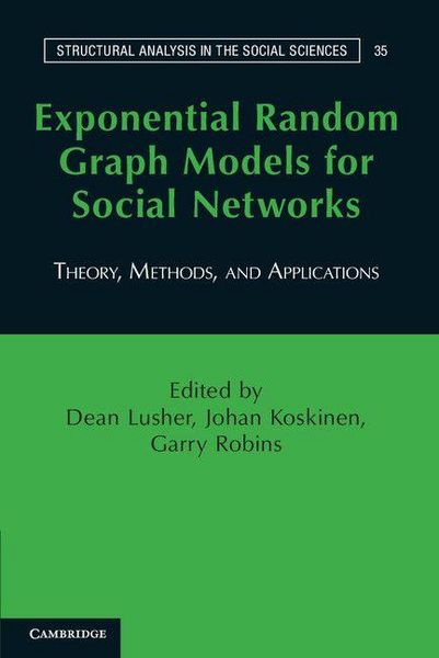 Produktbild: Exponential Random Graph Models for Social Networks