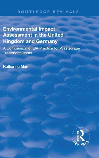 Produktbild: Environmental Impact Assessment in the United Kingdom and Germany