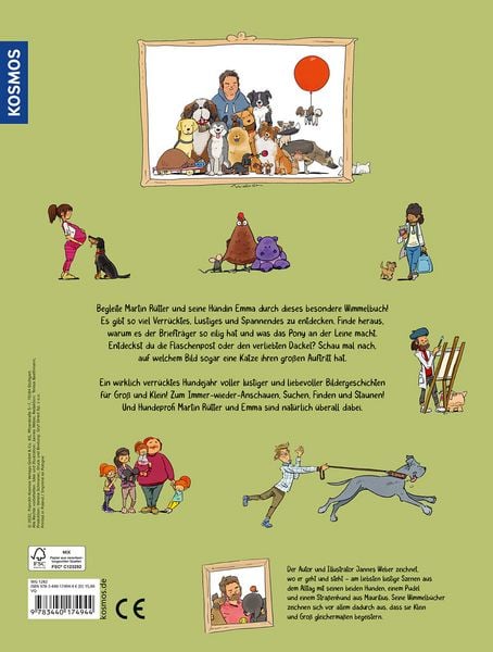Produktbild: Martin R&uuml;tters Hundewimmelbuch