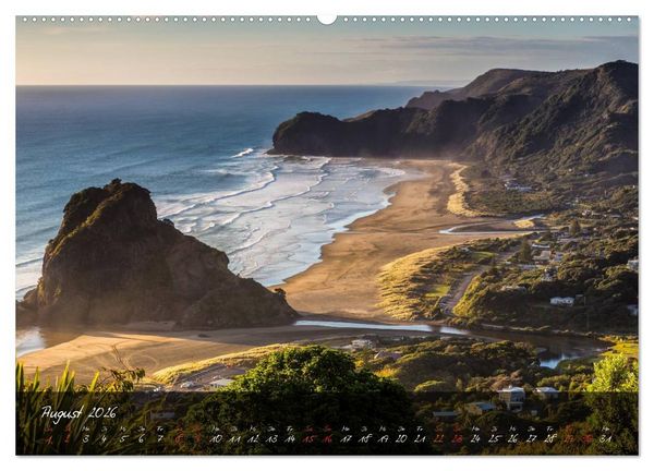 Produktbild: Neuseeland - Land der Maori (Wandkalender 2026 DIN A2 quer), CALVENDO Monatskalender