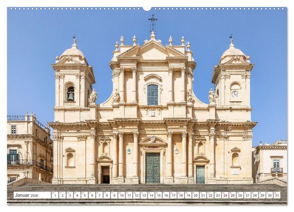 Produktbild: Sizilien - Sp&auml;tbarocke Pracht im Val di Noto (Wandkalender 2026 DIN A2 quer), CALVENDO Monatskalender