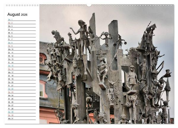 Produktbild: Mainz - Ansichtssache (hochwertiger Premium Wandkalender 2026 DIN A2 quer), Kunstdruck in Hochglanz