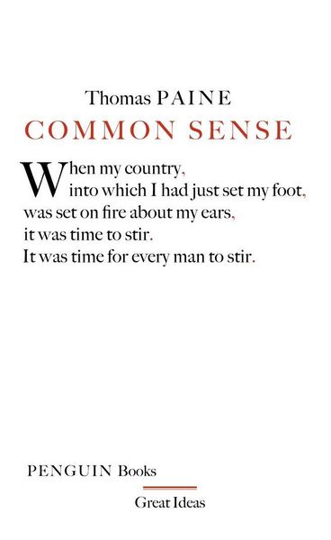 Produktbild: Paine, T: Common Sense