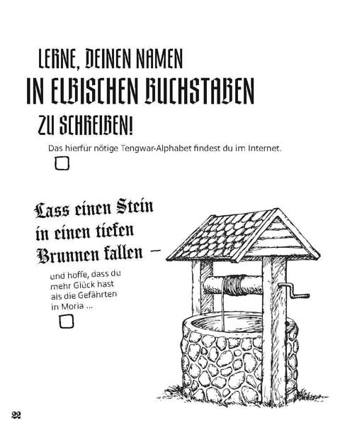 Produktbild: Die Bucket List f&uuml;r Tolkien Fans