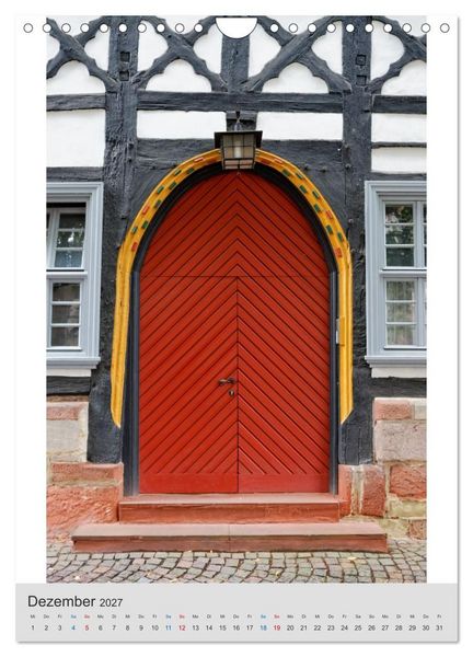Produktbild: Bad Hersfelder T&uuml;ren (Wandkalender 2027 DIN A4 hoch), CALVENDO Monatskalender