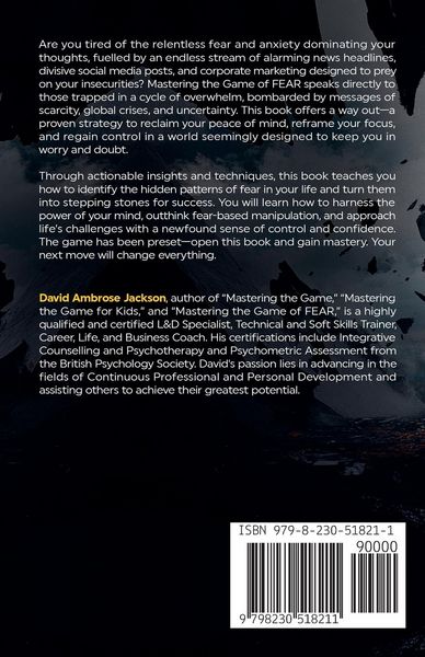 Produktbild: Mastering The Game of FEAR