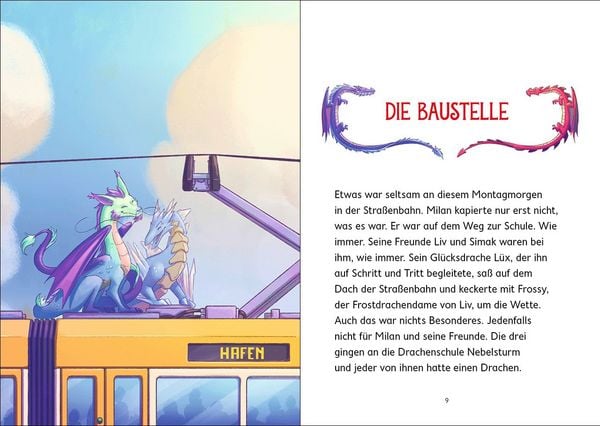 Produktbild: Drachenschule Nebelsturm (Band 5) - Der versteinerte Drache