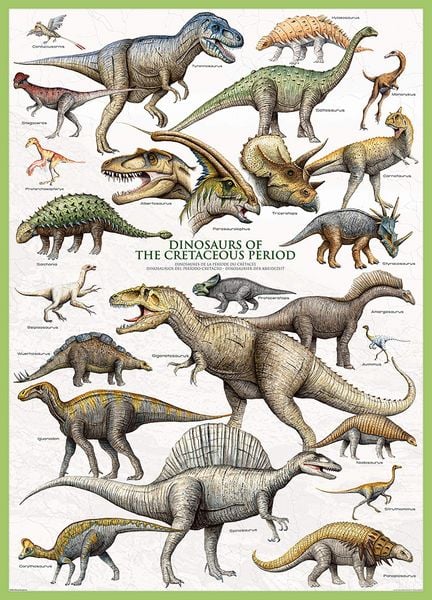 Produktbild: Dinosaurier der Kreidezeit (Puzzle)