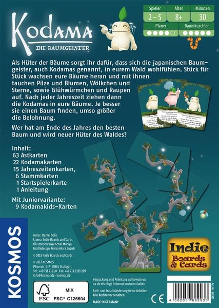 Produktbild: KOSMOS - Kodama - Die Baumgeister