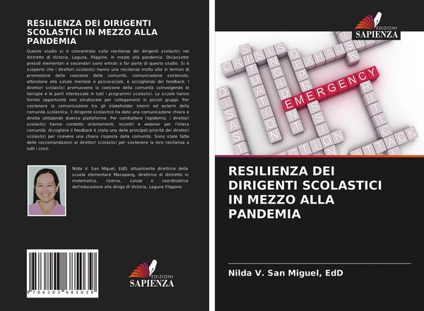 Produktbild: Resilienza Dei Dirigenti Scolastici in Mezzo Alla Pandemia