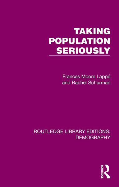 Produktbild: Taking Population Seriously