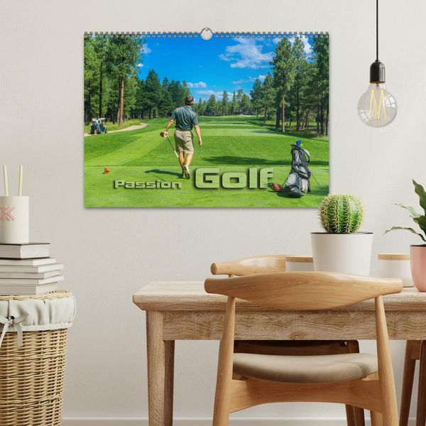 Produktbild: Passion Golf (Wandkalender 2026 DIN A3 quer), CALVENDO Monatskalender