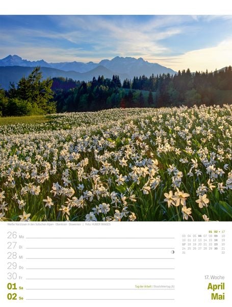 Produktbild: Planet Erde Wochenplaner Kalender 2027 | Landschaften der Welt