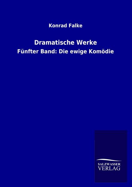 Produktbild: Dramatische Werke