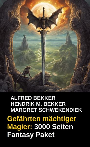Produktbild: Gef&auml;hrten m&auml;chtiger Magier: 3000 Seiten Fantasy Paket